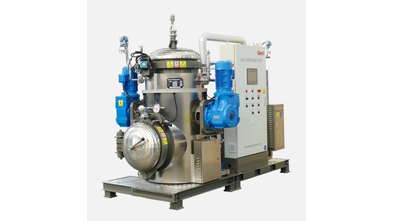 Integrated Autoclave with Shredder – On-Site
